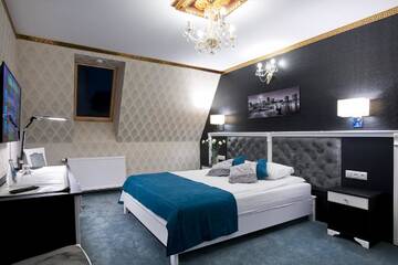 Фото номера Двухместный номер Делюкс с 1 кроватью Мини-отель Hotel Campari г. Góra Motyczna 5