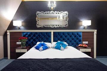 Фото номера Улучшенный двухместный номер с 1 кроватью Мини-отель Hotel Campari г. Góra Motyczna 7